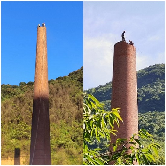 磚煙囪人工拆除需要注意哪些安全措施？